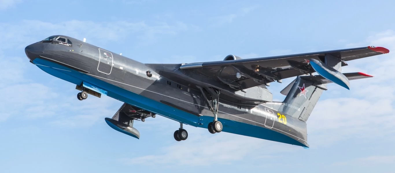 Be-200ES: Πρώτη πτήση για τo ανθυποβρυχιακό Beriev του ρωσικού Ναυτικού